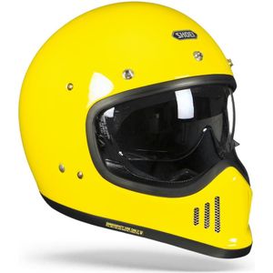 Shoei Ex-Zero Brilliant Geel Crosshelm Maat S