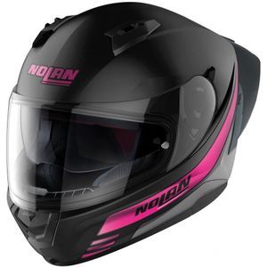 Nolan N60-6 Sport Outset 023 Mat Zwart Fuchsia Integraalhelm