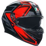 Agv K3 E2206 Mplk Compound Zwart Rood 009 Integraalhelm Maat