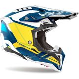 Airoh Aviator 3 Saber Blue Matt Offroad Helm Maat S