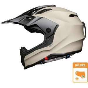 Nexx X.Wrl Plain Licht Zand Matt Adventure Helm Maat 3XL