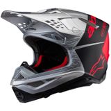 Alpinestars Supertech S-M10 Flood Helmet Ece 22.06 Silver