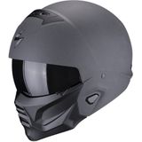 Scorpion Exo-Combat II Graphite Dark Grey Jet Helmet Maat XL