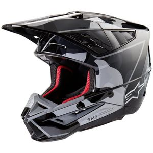 Alpinestars S-M5 Rover 2 Helmet Ece 22.06 Black Silver