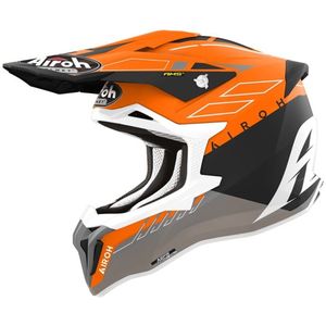 Airoh Strycker Skin Oranje Mat Crosshelm Maat M