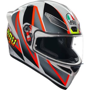 Agv K1 S E2206 Blipper Grijs Rood 030 Integraalhelm Maat XS