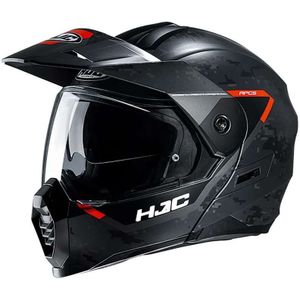 HJC C80 Bult Zwart Rood Adventure Helm Maat XS