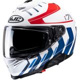 Hjc I71 Simo Wit Rood Mc21Sf Integraalhelm Maat M