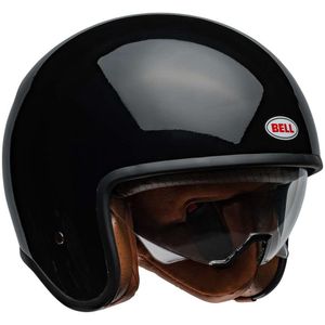 Bell Tx 501 Zwart Open Face Helm Maat 2XL