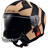 LS2 OF603 Infinity II Special Matt Zand 06 Jet Helm Maat M