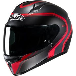 Hjc C10 Elie Zwart Rood Mc1Sf Integraalhelm Maat L