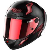 Nolan X-804 RS Ultra Carbon Iridium Edit 005 Zwart Rood