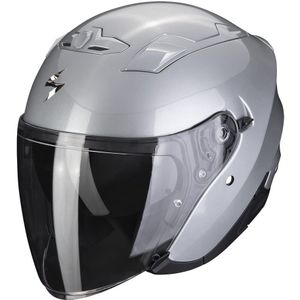 Scorpion EXO-230 Solid Silver Jet Helm Maat M