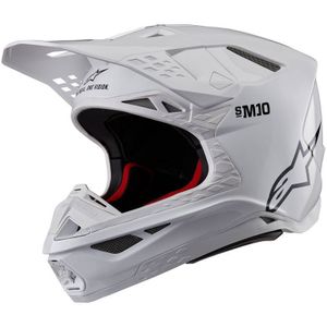 Alpinestars Supertech S-M10 Solid Helmet Ece 22.06 White