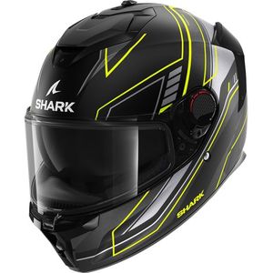 Shark Spartan GT Pro Toryan Mat Zwart Geel Antraciet KYA