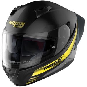 Nolan N60-6 Sport Outset 022 Mat Zwart Geel Integraalhelm