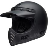 Bell Moto-3 Classic Solid Blackout Integraalhelm Maat 2XL