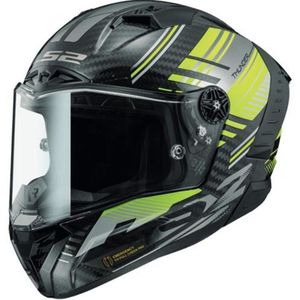 LS2 Ff805 Thunder C Volt Gl.Zwart Fluo Geel 06 Integraalhelm