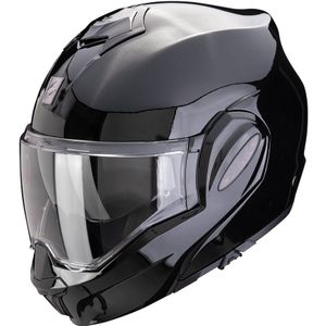 Scorpion Exo-Tech Evo Pro Solid Metallic Zwart Systeemhelm