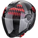 Scorpion Exo-City II FC Bayern Zwart Rood Jet Helm Maat M