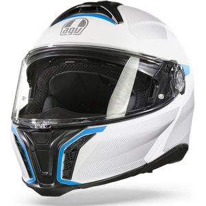 AGV Tourmodular Multi Mplk Frequency Licht Grijs Blauw