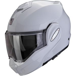 Scorpion Exo-Tech Evo Pro Solid Light Grey Systeemhelm Maat