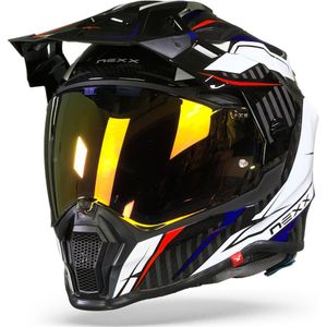 Nexx X.WRL Atika Wit Rood Adventure Helm Maat S