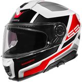 Schuberth S3 Daytona Wit Grijs Rood Integraalhelm Maat L