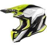 Airoh Twist 2.0 Shaken Geel Offroad helm Maat XS