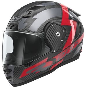 ROOF RO200 Carbon Suzuka Rood Metal Integraalhelm Maat XS