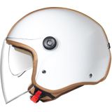 Nexx Y.10 Midtown Wit Camel Jet Helm Maat XL