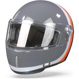 Nexx X.G100R Speedway Grijs Rood Integraalhelm Maat L