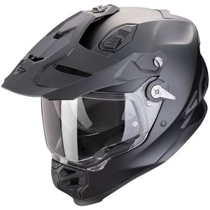 Scorpion ADF-9000 Air Solid Mat Zwart Adventure Helm Maat S