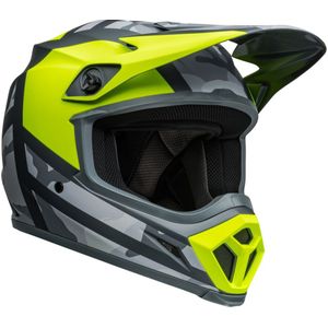 Bell MX-9 MIPS Alter Ego Hi-Viz Yellow Camo Integraalhelm