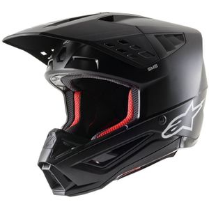 Alpinestars S-M5 Solid Helmet Ece 22.06 Black Matt Maat XS