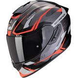 Scorpion EXO-1400 Evo II Air Accord Grijs Rood Integraalhelm