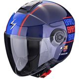 Scorpion Exo-City II FC Barcelona Blauw Rood Blauw Jet Helm