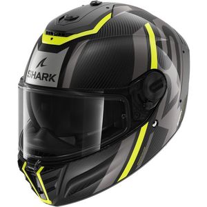 Shark Spartan RS Carbon Shawn Carbon Geel Antraciet DYA