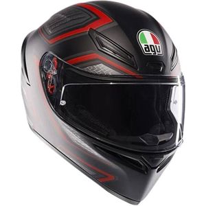 AGV K1 S E2206 Sling Full Face Helmet Matt Black Red Maat XL
