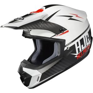 HJC CS-MX II Tweek Wit Zwart Offroad Helm Maat M