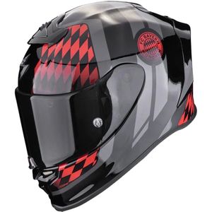 Scorpion EXO-R1 Evo Air FC Bayern Zwart Rood Integraalhelm