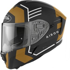 Airoh Helmet Spark Thrill Gold Matt Integraalhelm Maat 2XL