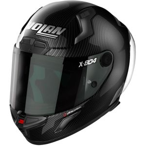 Nolan X-804 RS Ultra Carbon Puro 001 Glanzend Zwart Carbon