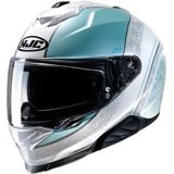 Hjc I71 Sera Wit Blauw Mc2 Integraalhelm Maat M