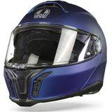 AGV Tourmodular Solid Mplk Galassia Blauw Mat Systeemhelm