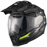Nexx X.WED3 Trailmania Grijs Neon Mat Adventure Helm Maat XL