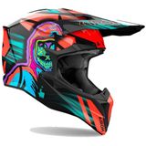 Airoh Wraaap Cyber Oranje Offroad Helm Maat M