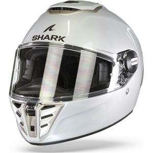 Shark Spartan RS Blank Wit Zilver Glanzend W01 Integraalhelm