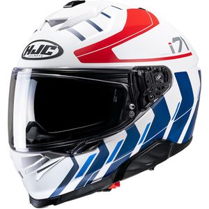 Hjc I71 Simo Wit Rood Mc21Sf Integraalhelm Maat L