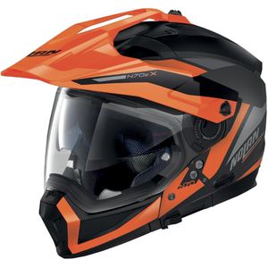 Nolan N70-2 X Stunner 52 Flat Zwart ECE 22.06 Multi Helm